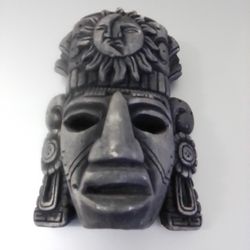 Aztec Warrior Head 