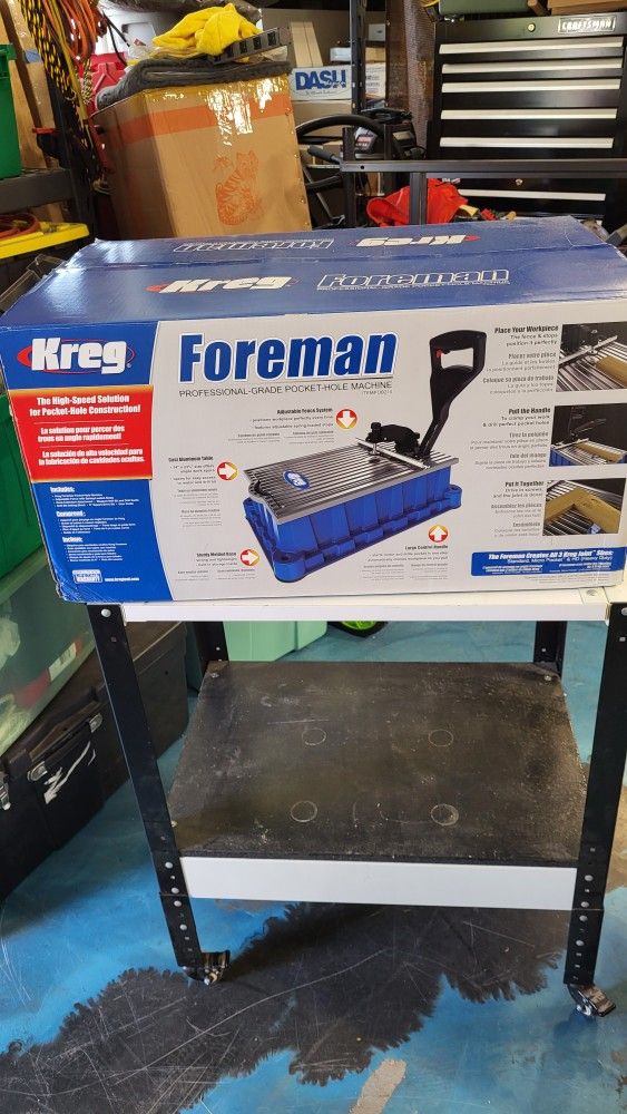 Kregg Foeman Semi=Automatic Pocket Hole