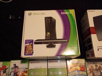 2 Game Systems, An XBOX 360 and  a PlayStation 3 with 18 games included