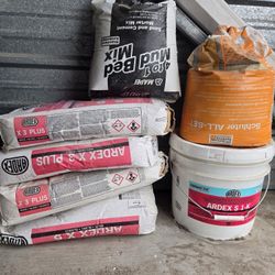 Thinset And Waterproofing