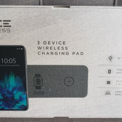 3 drvice wireless charging pad