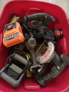 Tools, saws, drills ect