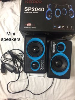 Mini speaker set