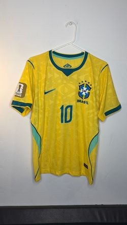 Nike authentic Brazil home jersey Neymar #10