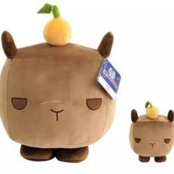 Pet Simulator X Titanic Capybara Plush With Baby Big Games Updated NO CODE