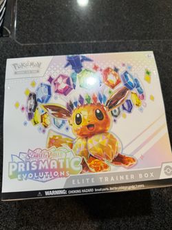 Pokemon TCG Prismatic Evolutions Elite Trainer Box ETB