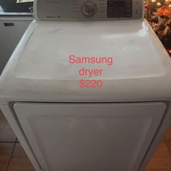 Large Samsung Electric Dryer