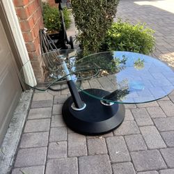 Vintage Glass Table Nice 