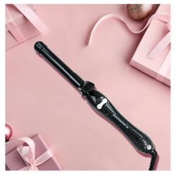 Beachwaver B1 Rotating Curling Iron in Black Glitter - Brand New!