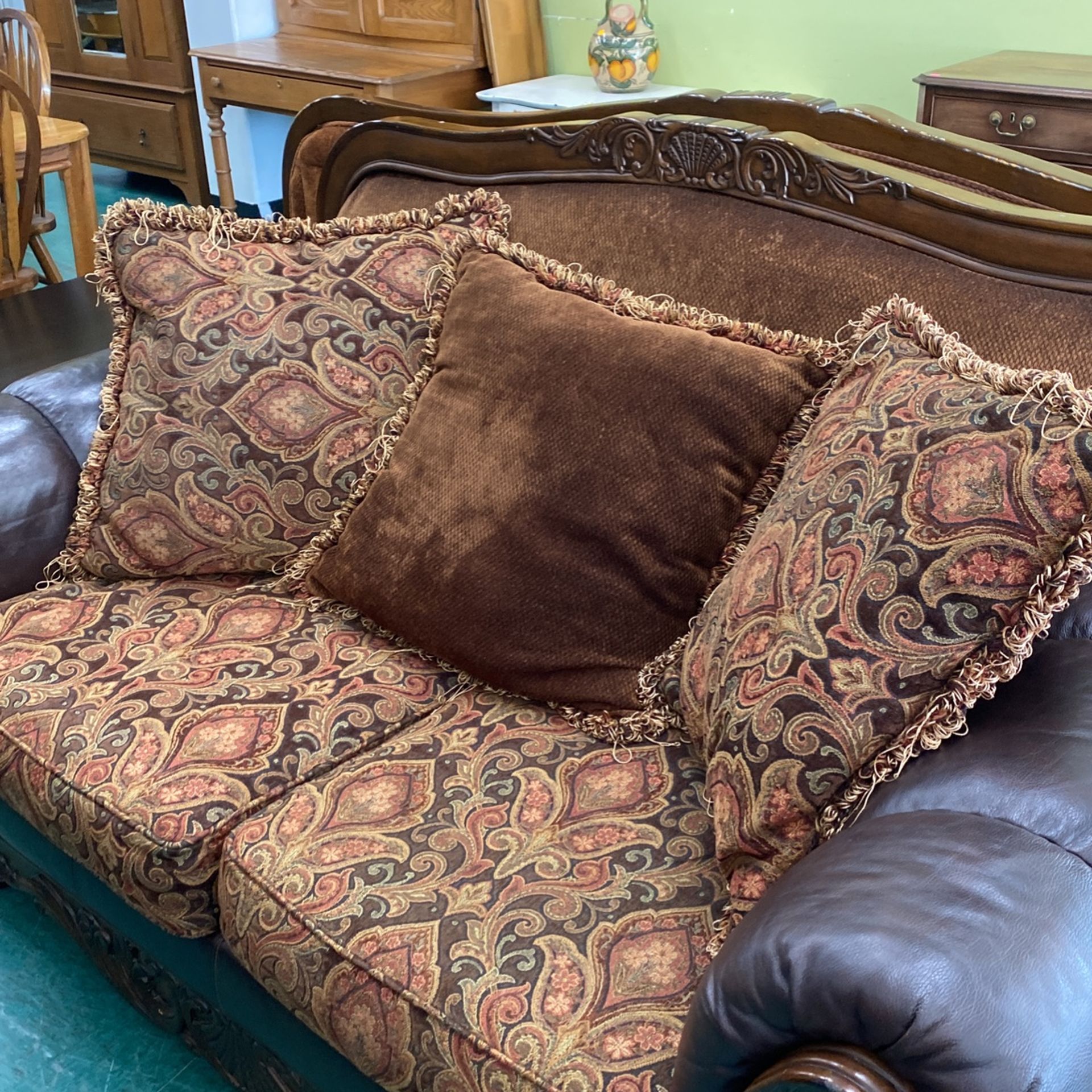 Ashley Fresco Antique Durablend Sofa