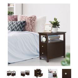ZENSTYLE Storage Cabinet Narrow Furniture Rack Bookshelf for Living Room