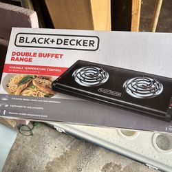 Black & Decker Double Buffet Range