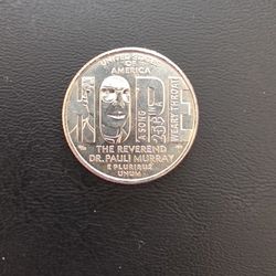2024-D Rev. Dr. Pauli Murray - American Women's Quarter Dollar Coin