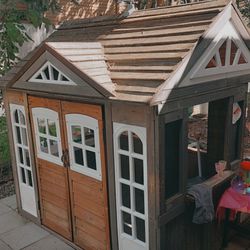 Outdoor Wood Play House