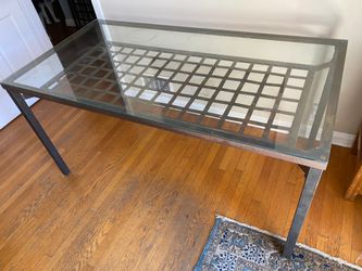 Metal Table/Desk Indoor/Outdoor - 2 available