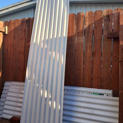 Laminas de pvc rigido 96x26 used in good condition 6x $60