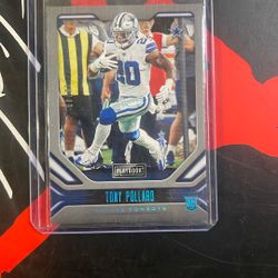 Tony Pollard Rookie Low Number Card 13/49