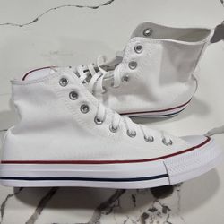 Converse Chuck All Star Hi White Size 9, 10.5 Womens, 7, 8.5 Mens, 