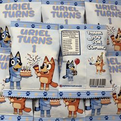 Bluey Chip Bags