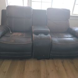 Recliner Love Seat 