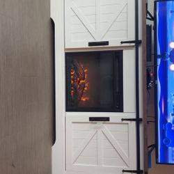 Tv Stand With Fireplace 