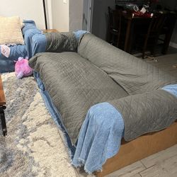 2 Grey Couch Covers - Full Size Couch