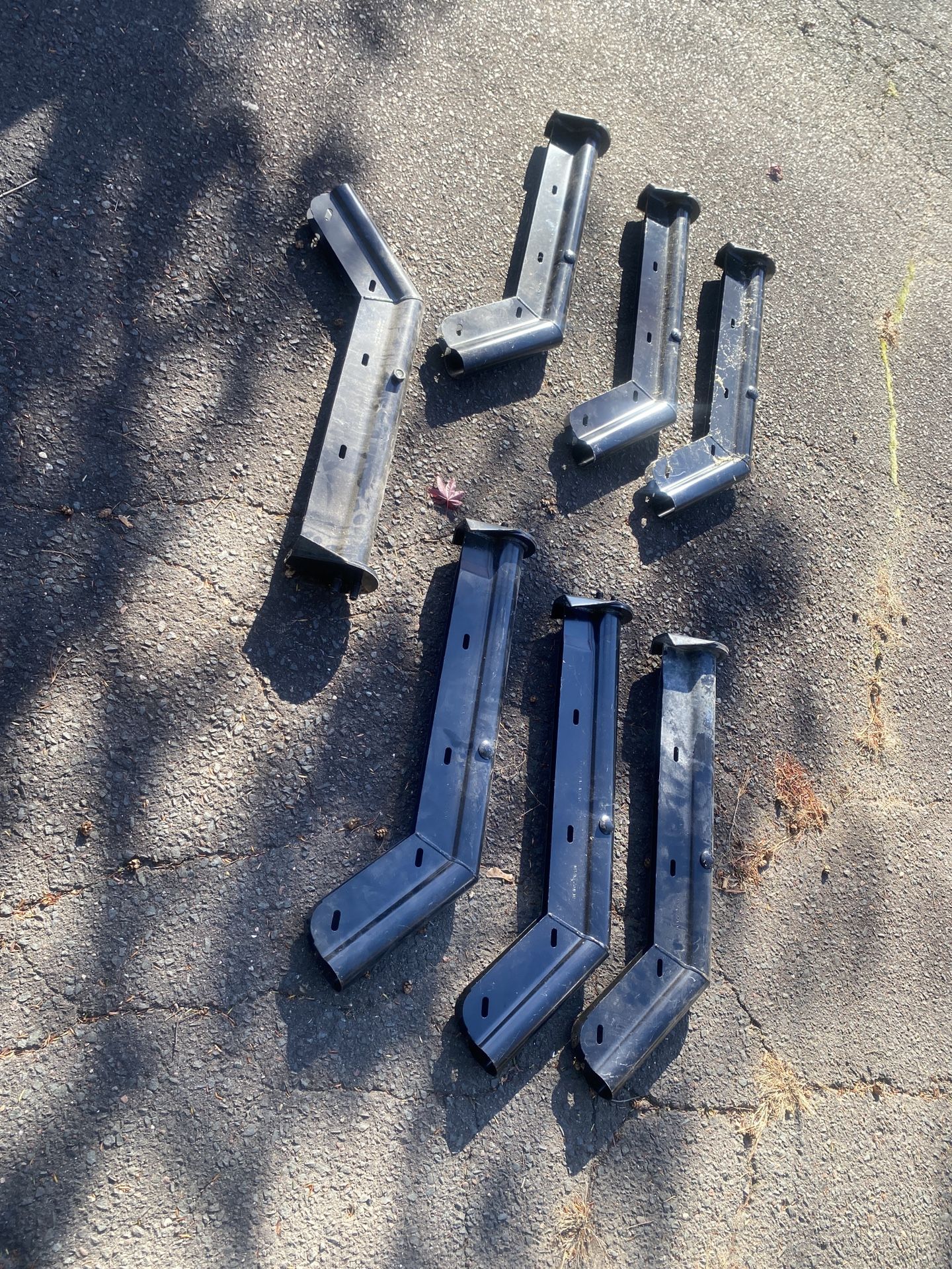 TRACTOR TRAILER MUD FLAPS STEEL HANGING BRACKETS