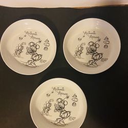 Disney Minnie sketch Book Big Bowls