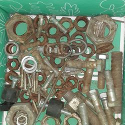 Lot heavy Duty Nuts And Bolts