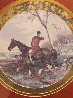 Famous British Artist William J Shayer, English Fox Hunt Prints