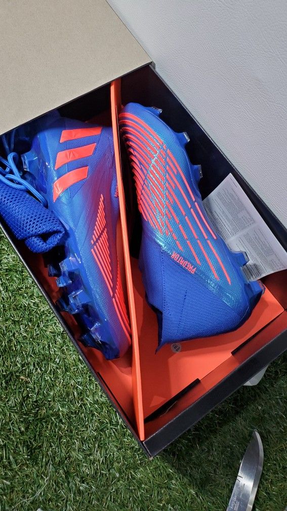 NEW ADIDAS PREDATOR EDGE +AG SIZE 7.5,9,9.5 AND 11 100% AUTHENTIC