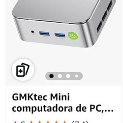 GMKtec Mini PC Computer, G10 Ryzen 5 3500U (Beats N150/N97), 16GB RAM 512GB SSD 2.5GbE NIC LAN Desktop Office Home Business HTPC Proxmox, Triple 4K Di