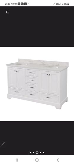 60 Inch Double Sink Vanity