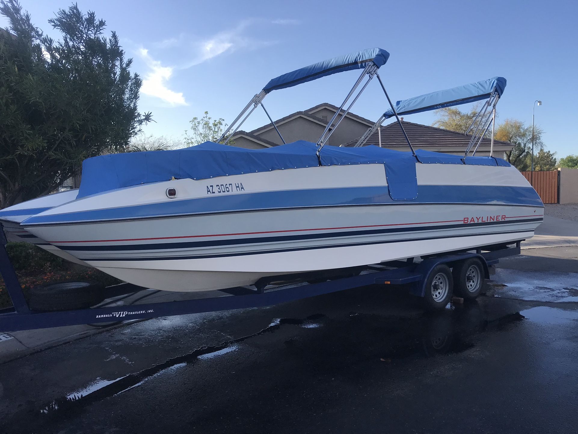 1992 26ft Bayliner Rendezvous Deck Boat for Sale in Chandler, AZ OfferUp