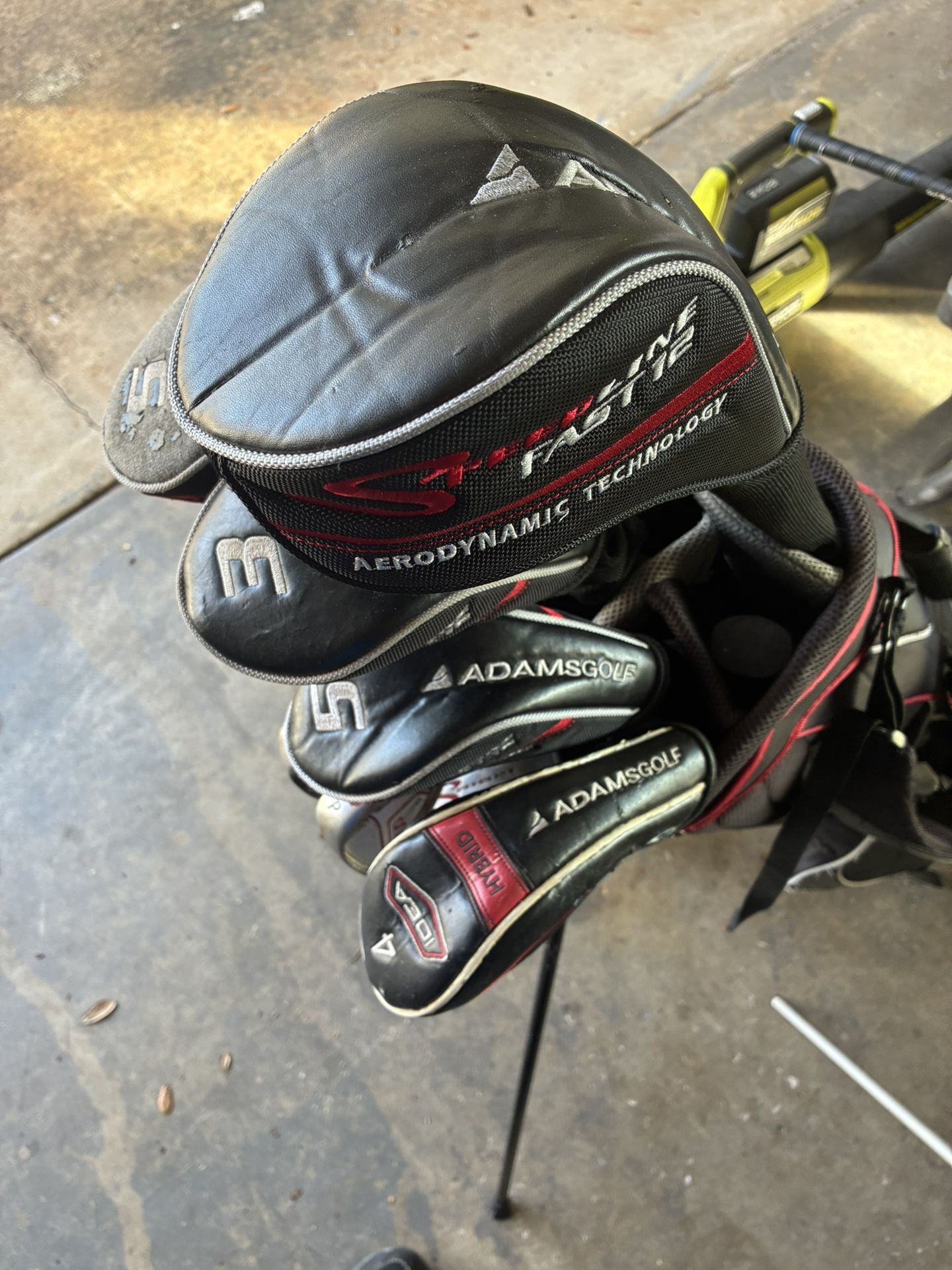 Adams Speedline Complete Golf Club Set W/ New plus4 Midsize Grips