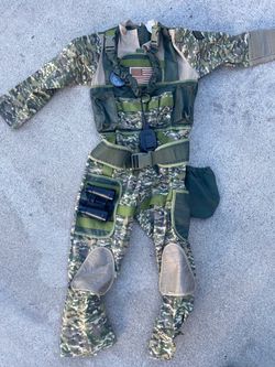 Kids Military Tactical Costume Set