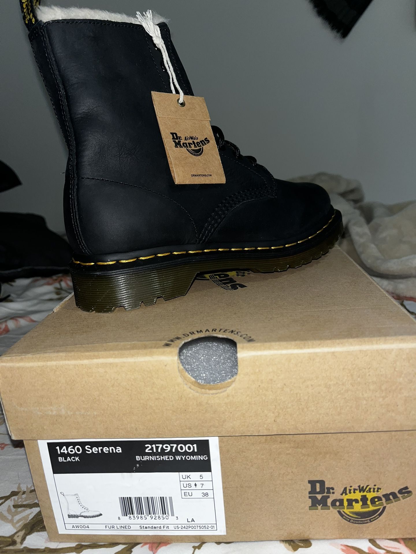 Dr. Martens Faux Fur Boots