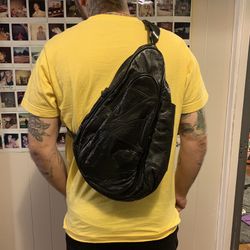 LEATHER shoulder Bag