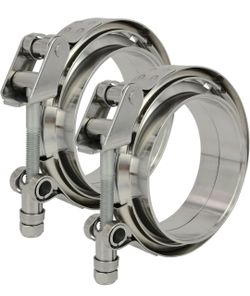 Stainless Steel V-Band Clamp Set