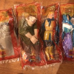 Hunchback Of Norte Dame Burger King Lot Puppets Brand New Sealed