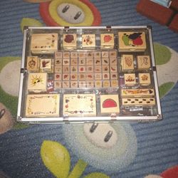 Antique Stamp Set, Slightly Used