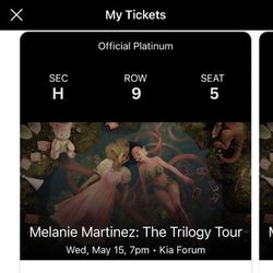 Melanie Martinez Tickets | Wed May 15