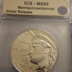 Liberty Coin IcG-Ms65