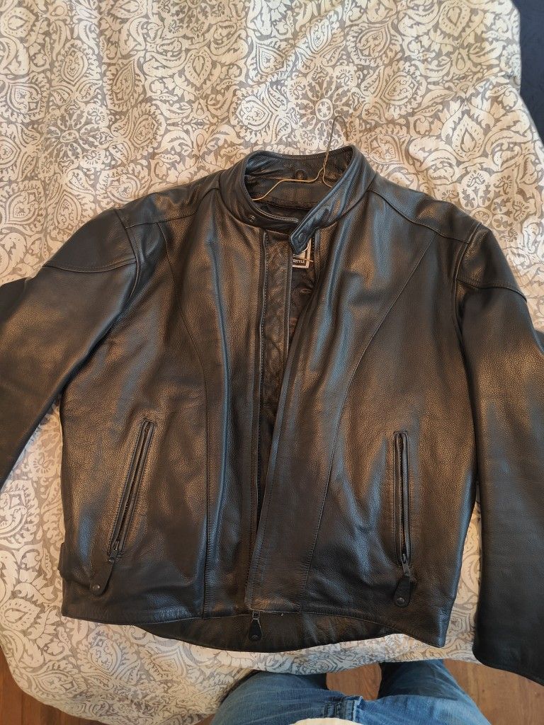 Leather Motorcycle Jacket