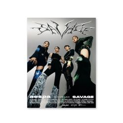 AESPA SAVAGE k-pop book + cd only 