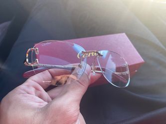 Cartier Glasses- gold arms