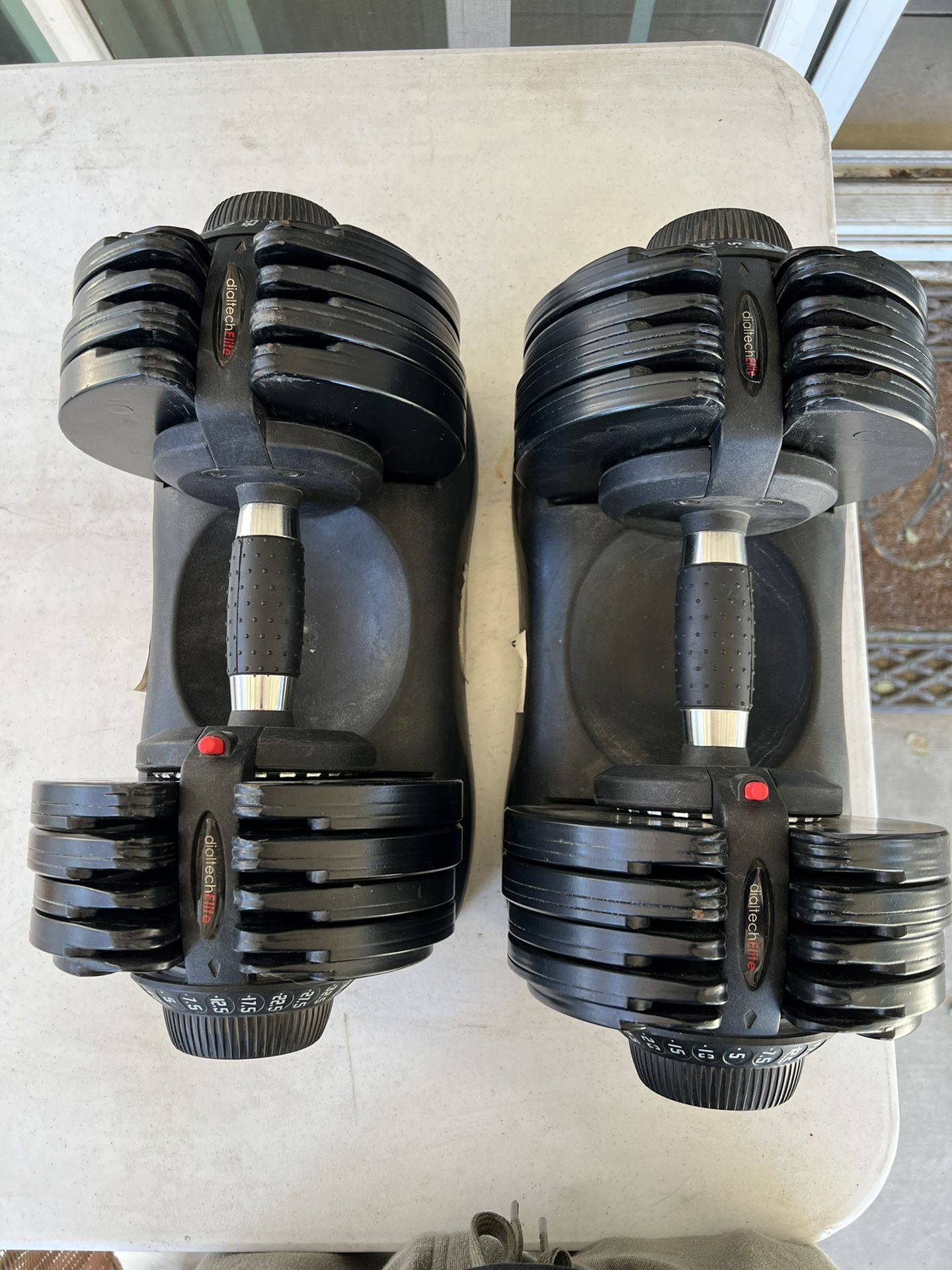 Ativafit Adjustable Dumbbell Weights Fitness Dial Dumbbell 27.5/44/55/71.5 Lbs for Home Gym Set