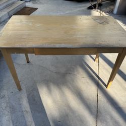 Solid Wood Table- Perfect For Crafting