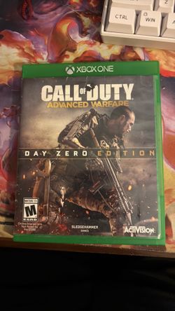 Call of duty advanced warfare day zer edition Xbox 1