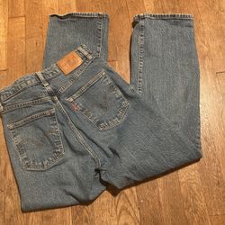 Classic Levi’s Blue Denim Jeans 